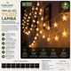 10 Metre 60 LED Yıldız Işık Zinciri | 8 Fonksiyonlu | Dekoratif Yıldız Lamba